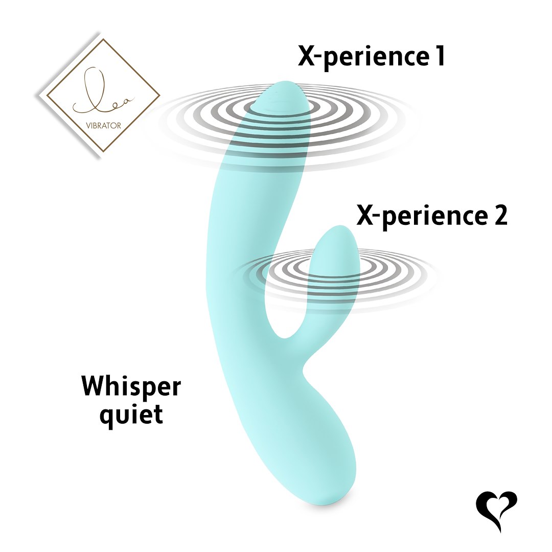 FeelzToys - Wibrator Lea Rabbit niebieski — zdjęcie 6