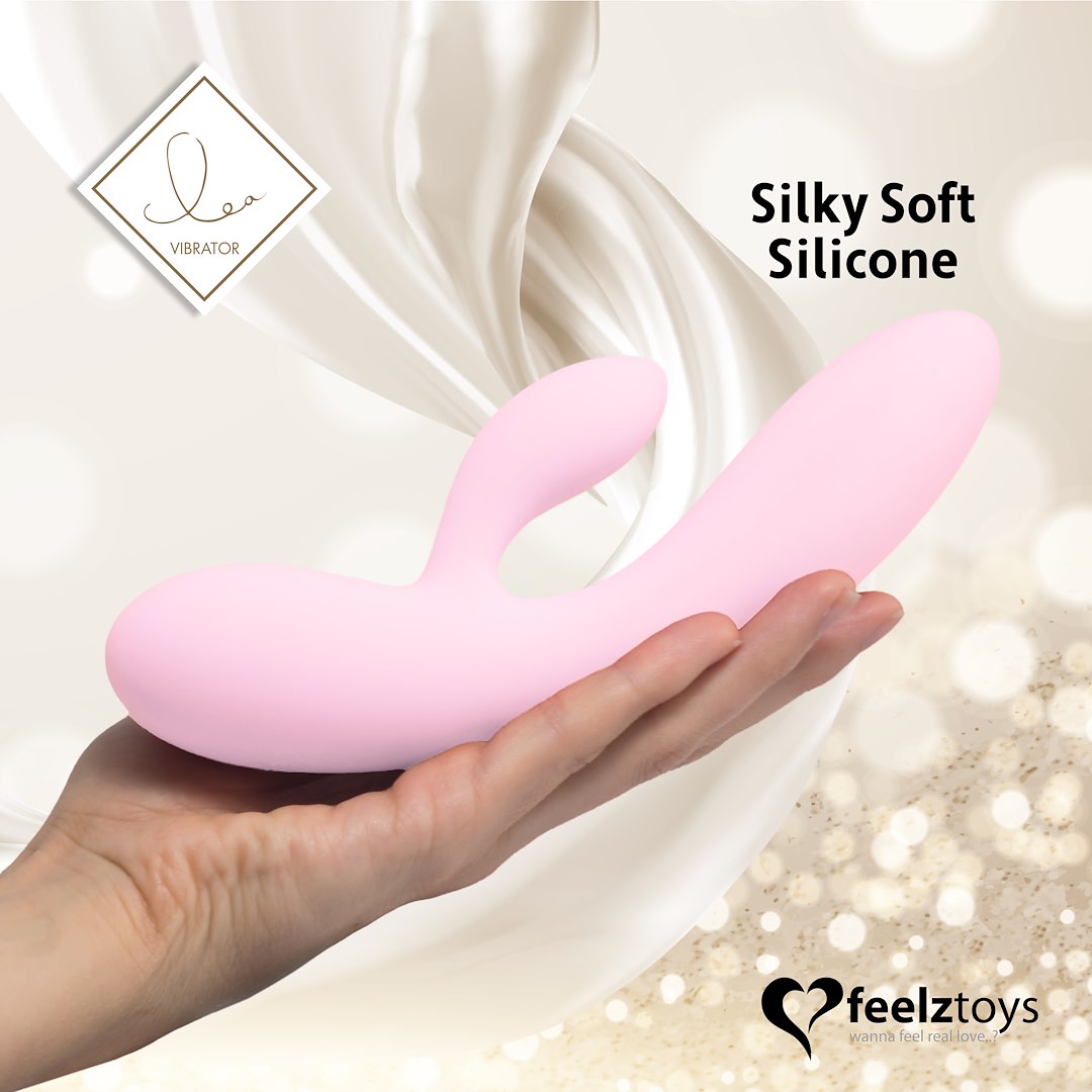 FeelzToys - Wibrator Lea Rabbit różowy — zdjęcie 4