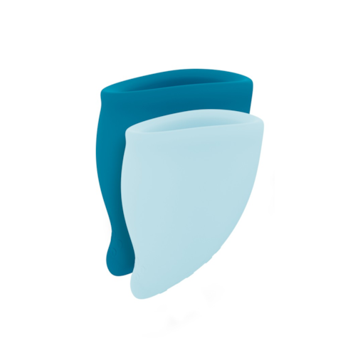 Kubeczki menstruacyjne Fun Cup Explore Kit - Multicolored Turquoise