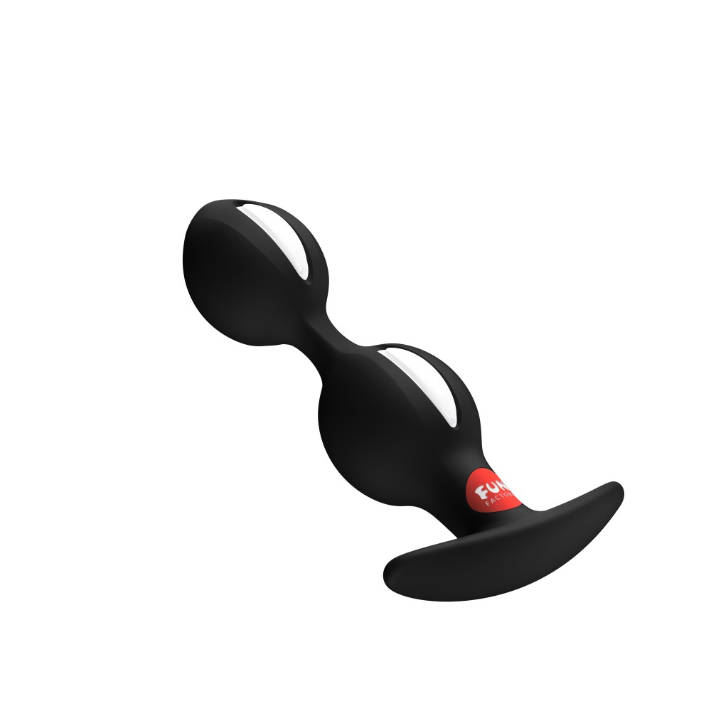 Korek analny B Balls Duo - Black — zdjęcie 3
