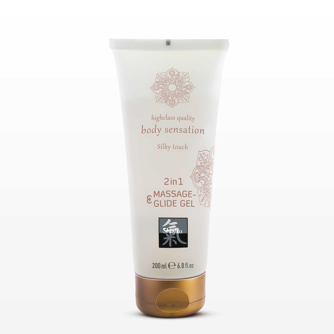 Shiatsu - Massage- & Glide Gel 2 in 1 - Silky touch