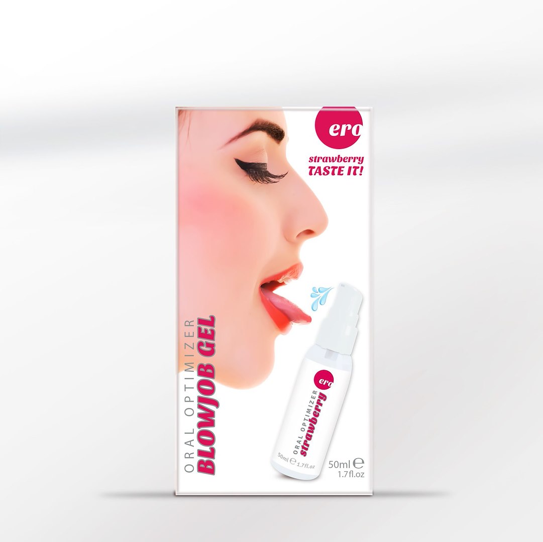 Oral Optimizer Blowjob Gel - strawberry — zdjęcie 2