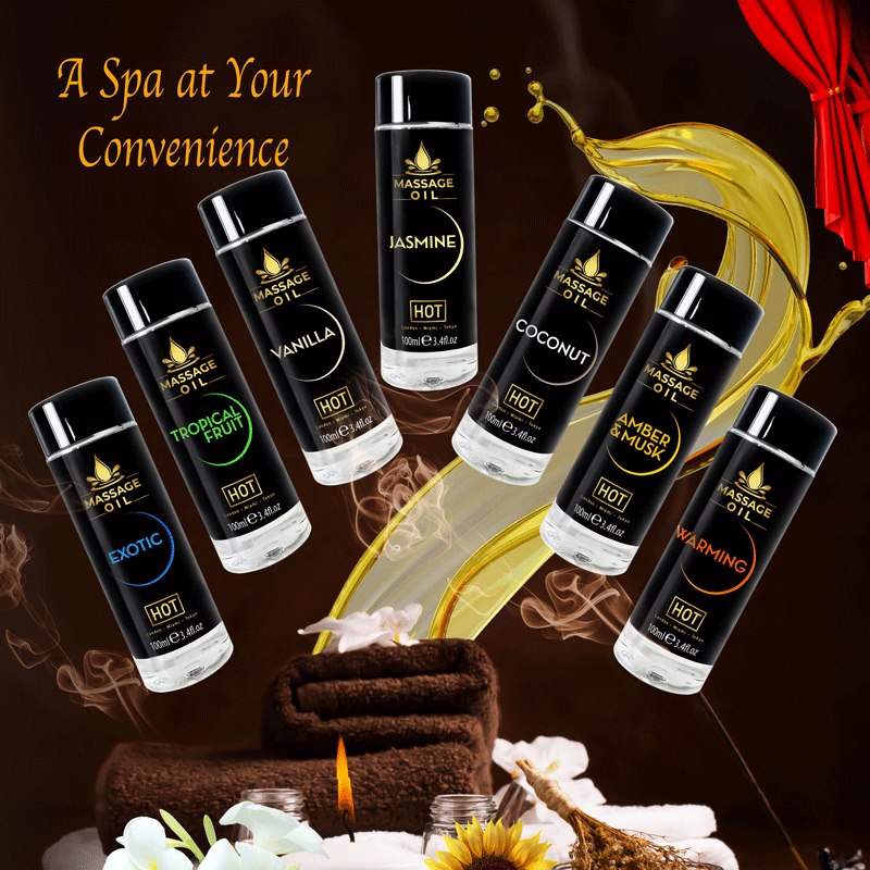 HOT Massage Oil  amber & musk — zdjęcie 2