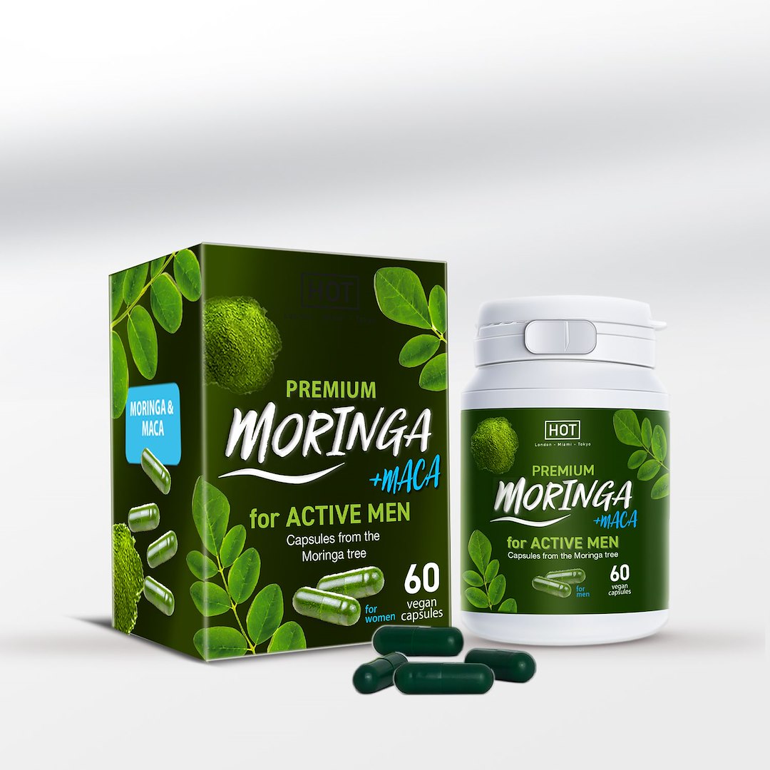 HOT BIO Moringa Man Power Caps 60 Stk.