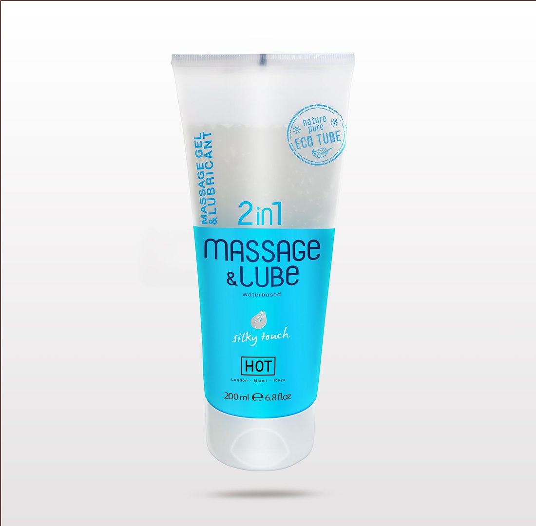 HOT Massage & Glide Gel 2in1 Silky Touch