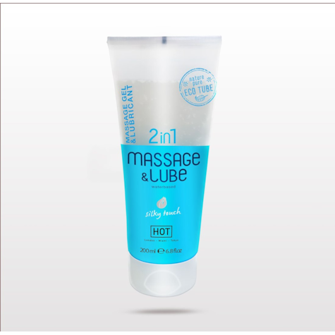 HOT Massage & Glide Gel 2in1 Silky Touch
