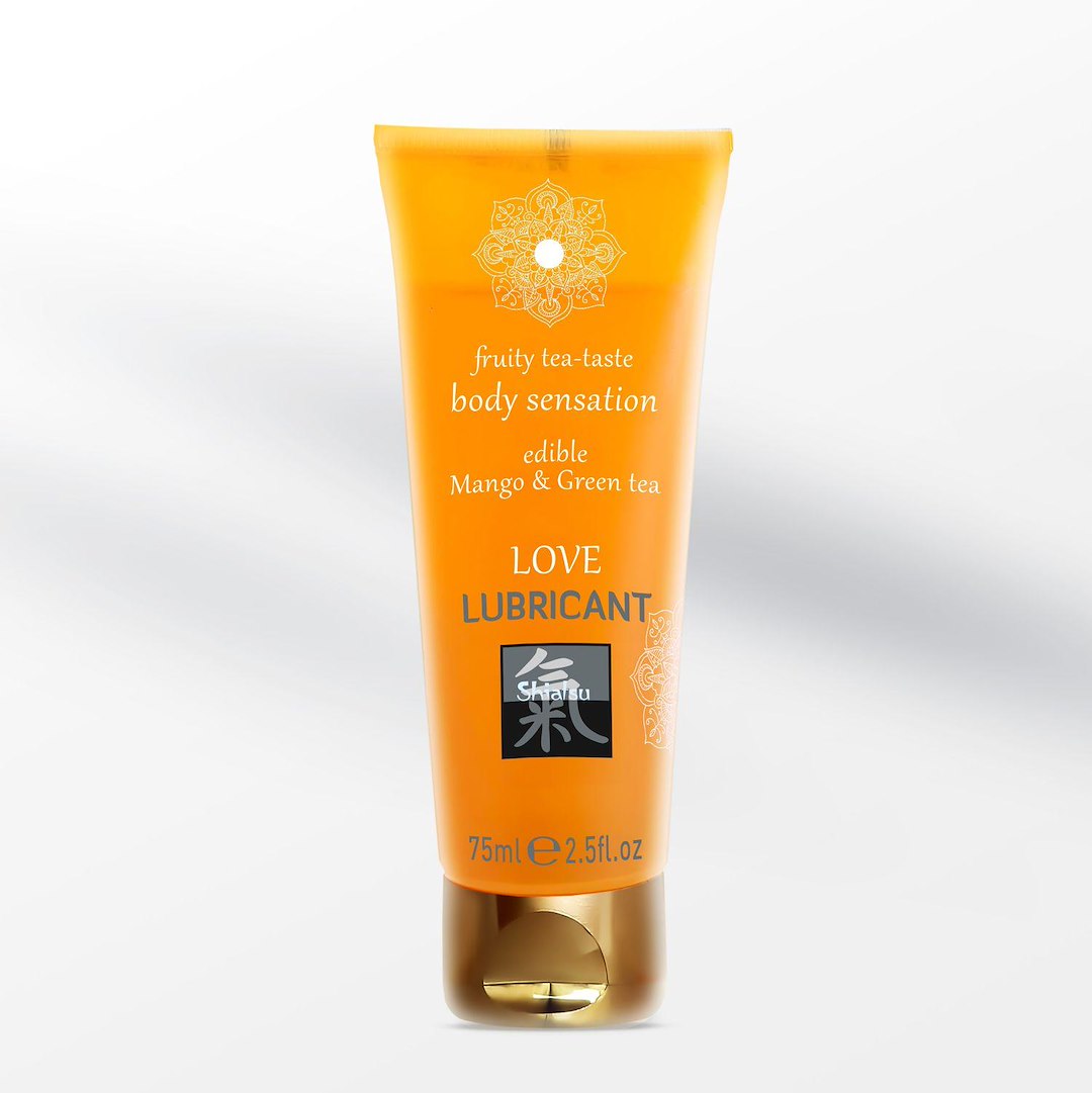 Shiatsu - Love Lubricant edible - Mango & Green Tea