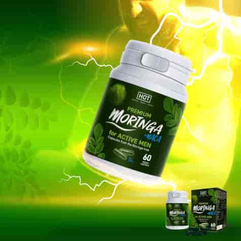 HOT BIO Moringa Man Power Caps 60 Stk.