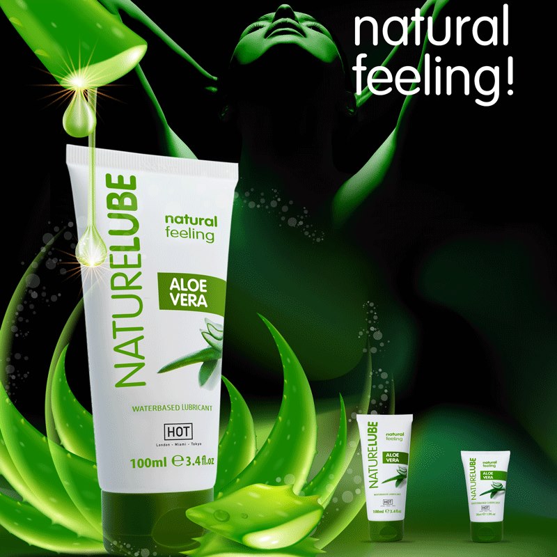 HOT Nature Lube waterbased Aloe Vera — zdjęcie 3