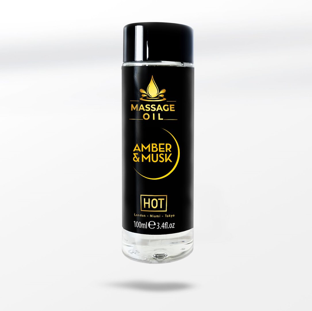 HOT Massage Oil  amber & musk