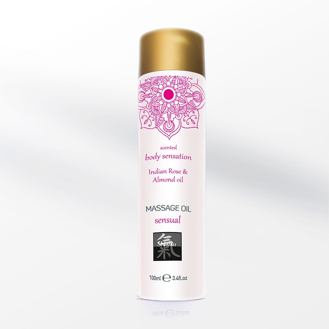 Shiatsu - Massage oil sensual - Indian Rose & Almond oil