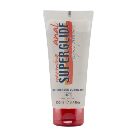 HOT Anal Superglide Warming Liquid Pleasure - waterbased lubricant