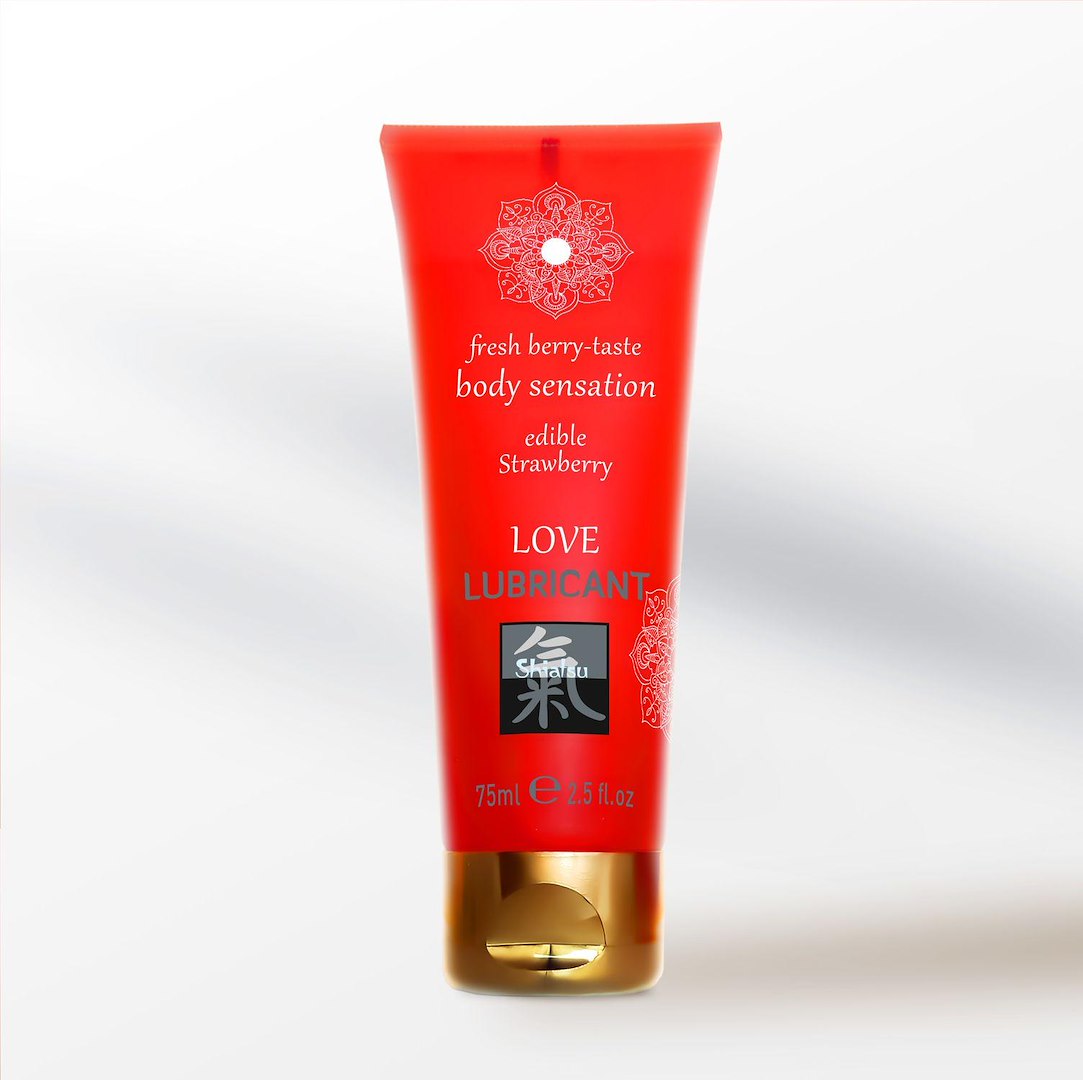 Shiatsu - Love Lubricant edible - Strawberry