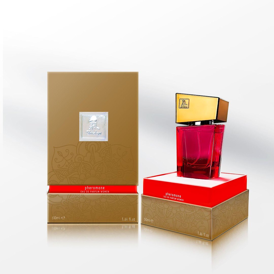 SHIATSU Pheromon Fragrance woman red  50 ml