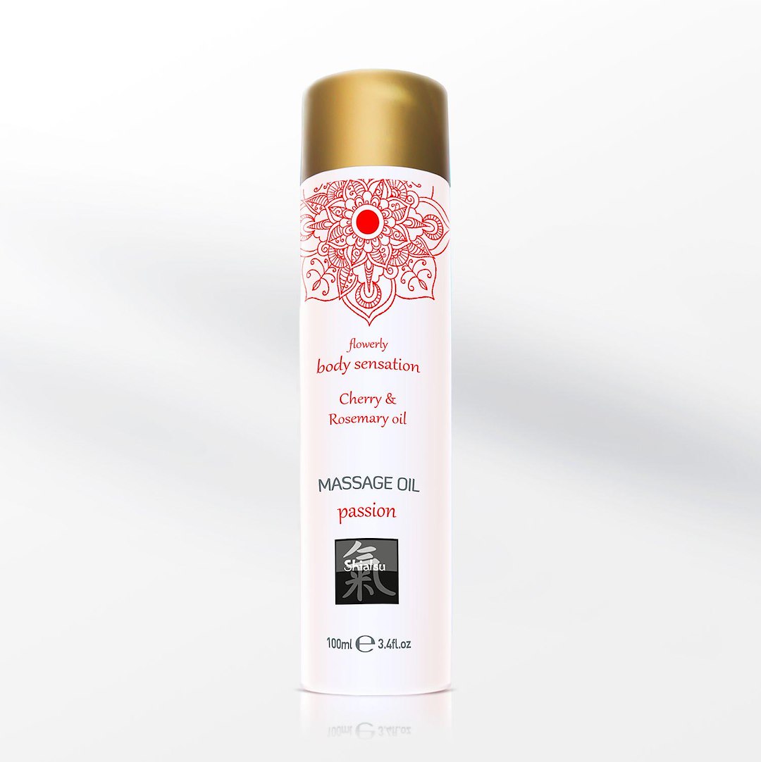 Shiatsu - Massage oil passion - Cherry & Rosemary oil
