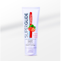 HOT Superglide edible lubricant waterbased - STRAWBERRY