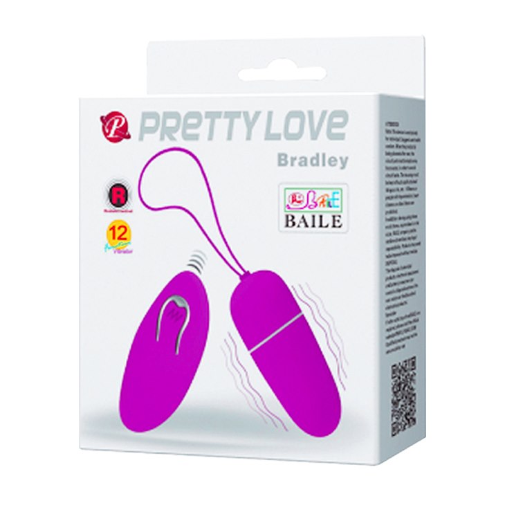 Jajeczko z wibracjami Bradley Pretty Love — zdjęcie 8
