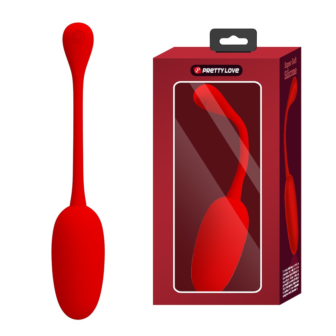 Jajeczko z wibracjami Knucker Red Pretty Love — zdjęcie 10