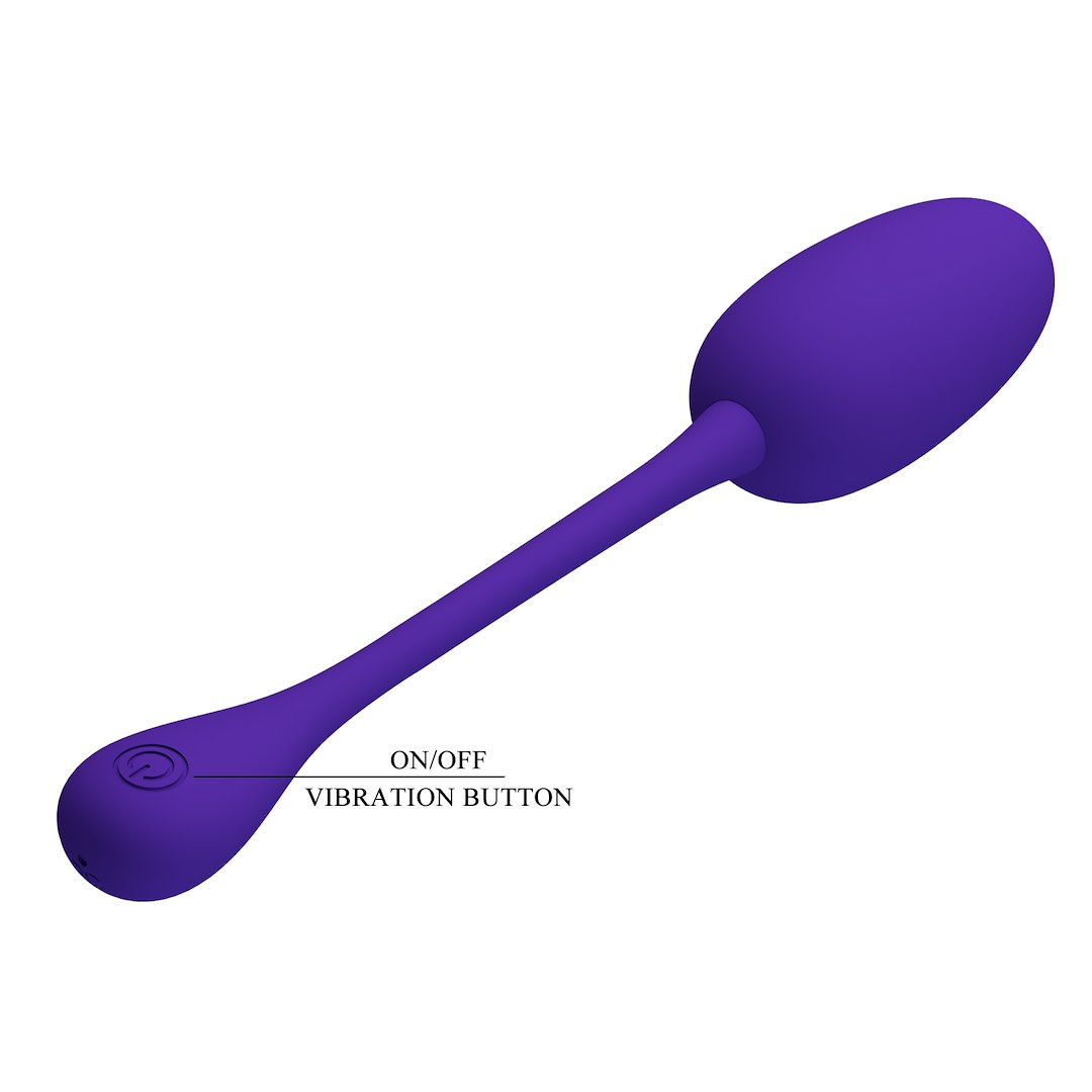 Jajeczko z wibracjami Knucker Purple Pretty Love — zdjęcie 7