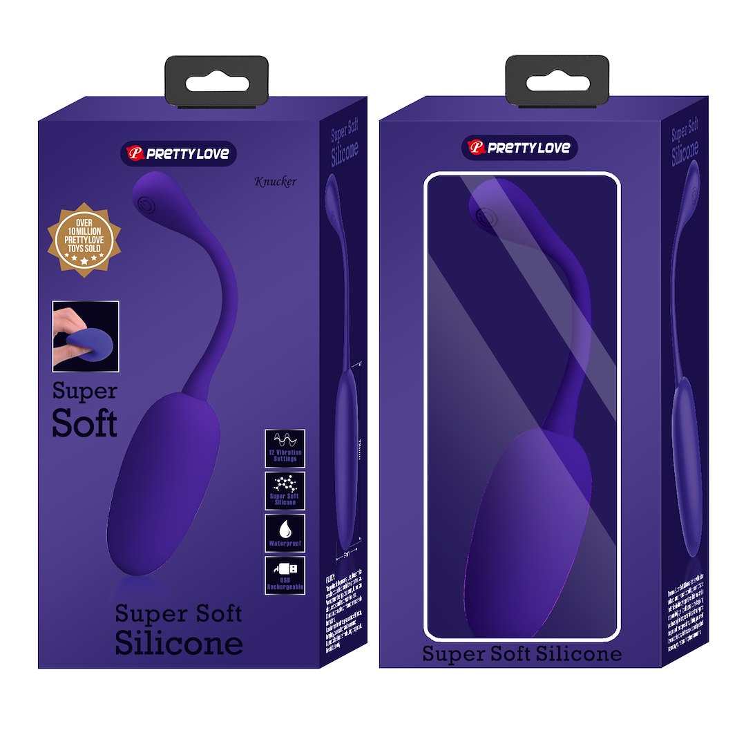 Jajeczko z wibracjami Knucker Purple Pretty Love — zdjęcie 9