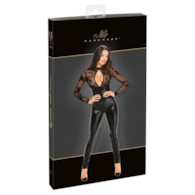 Jumpsuit Flock Print L