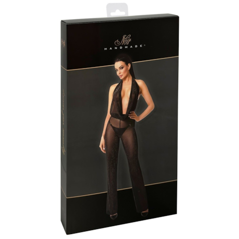 Noir Jumpsuit Tulle XL