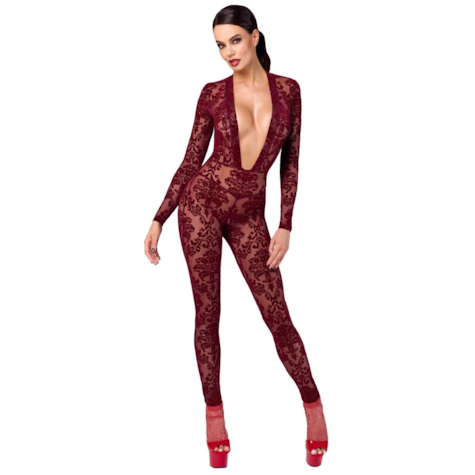 Noir Jumpsuit red XL