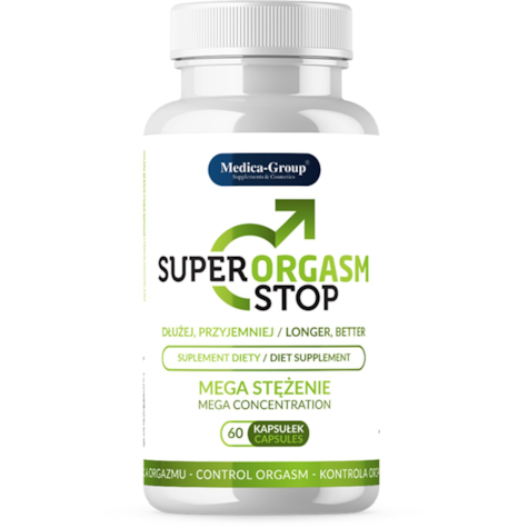 Kapsułki na opóźnienie wytrysku Super Orgasm Stop 60szt.