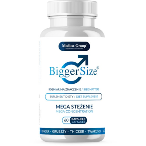 Kapsułki na powiększenie penisa Bigger Size 60szt.
