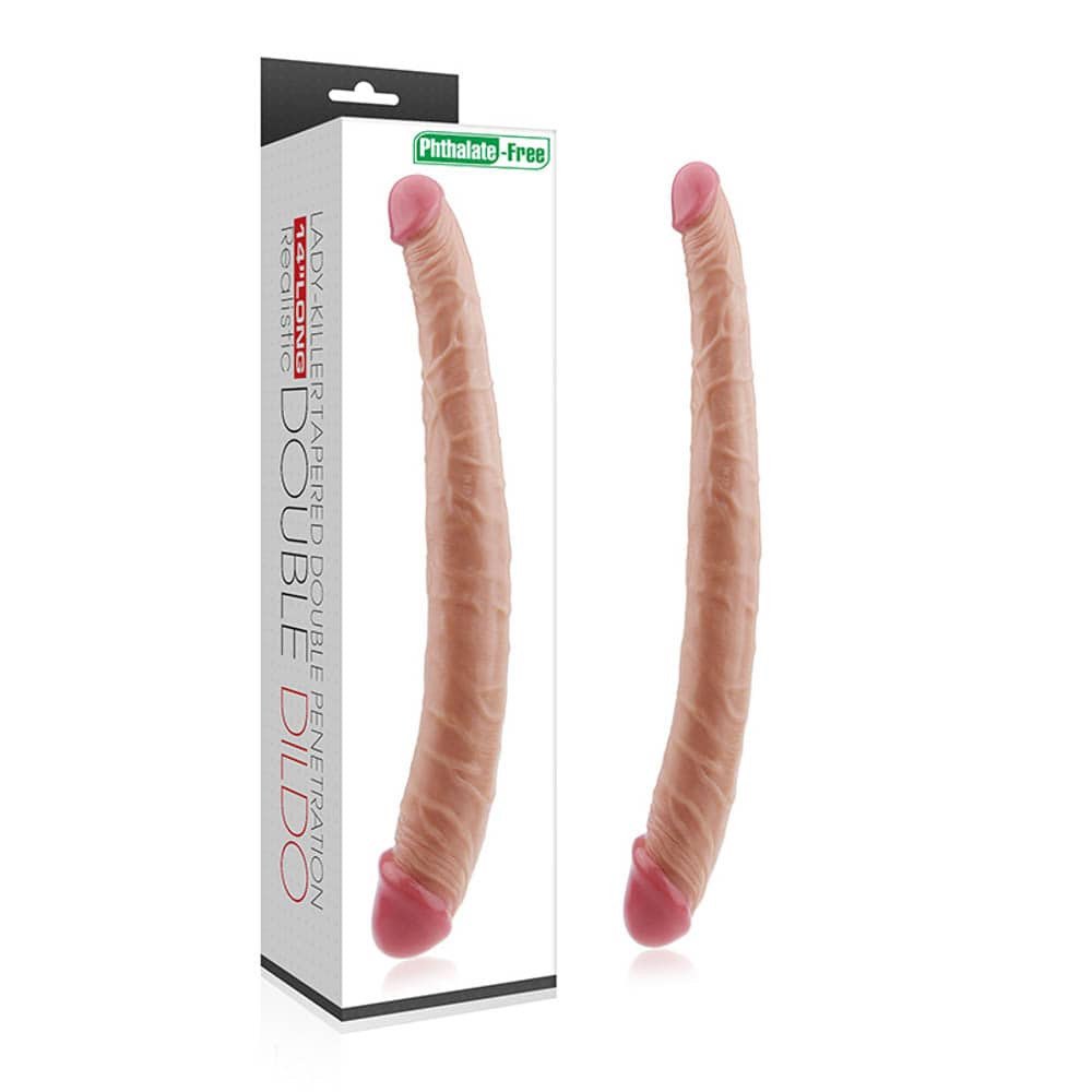 Dildo dwustronne 36,5 cm Lovetoy