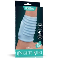 Pierścień na penisa Knights Spiral z wibracjami Lovetoy