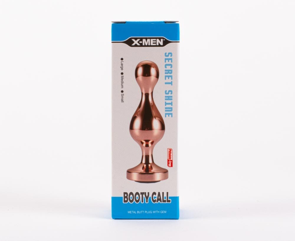 Korek analny Secret Shine Booty Call 11cm X-MEN — zdjęcie 4