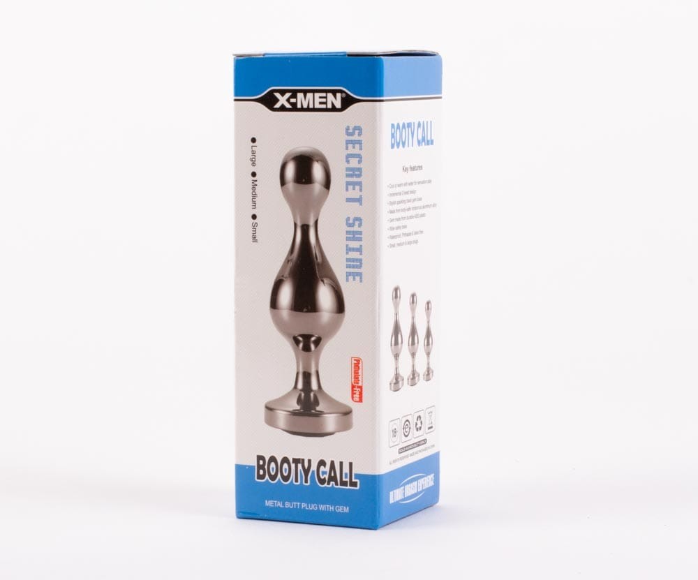 Korek analny Secret Shine Booty Call 11cm X-MEN — zdjęcie 5