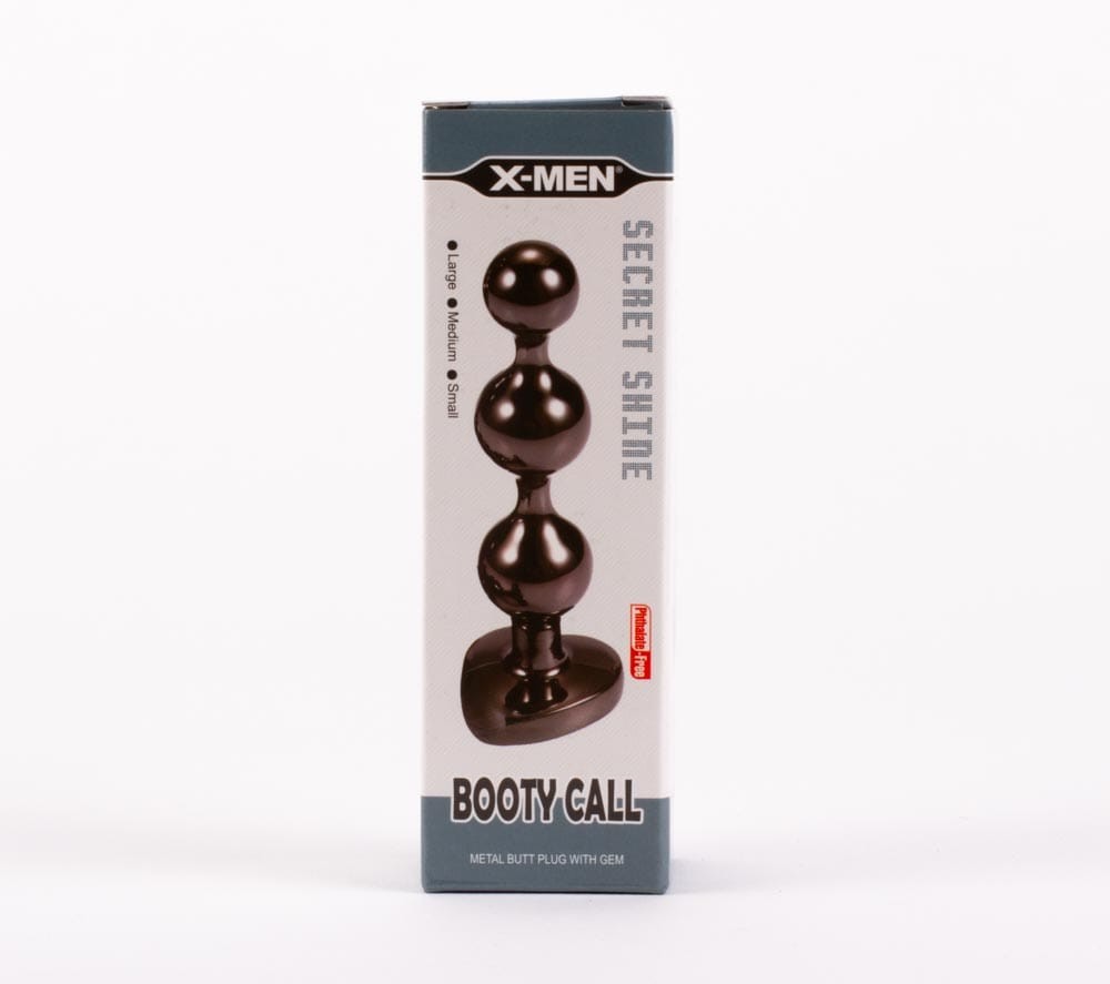 Korek analny Secret Shine Booty Call 12cm X-MEN — zdjęcie 4