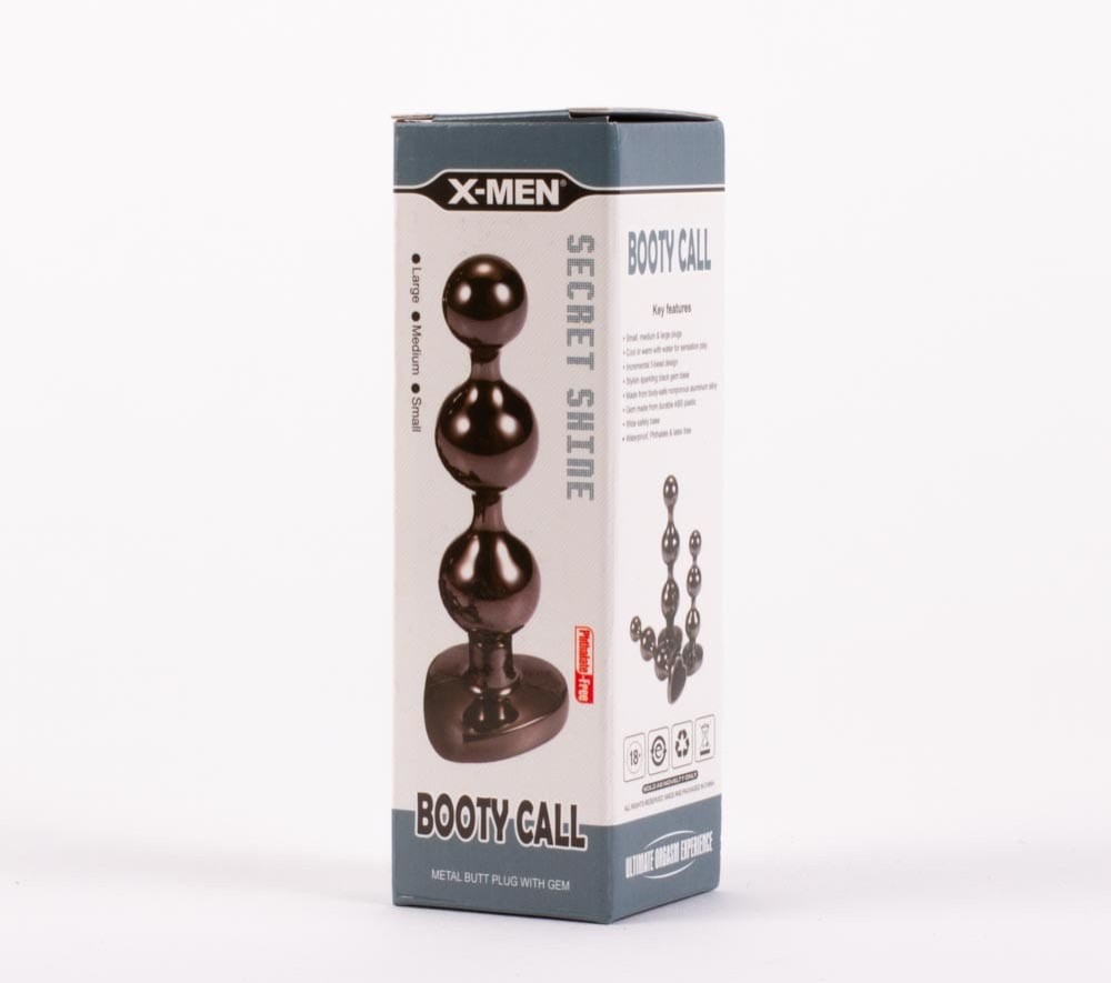 Korek analny Secret Shine Booty Call 12cm X-MEN — zdjęcie 5