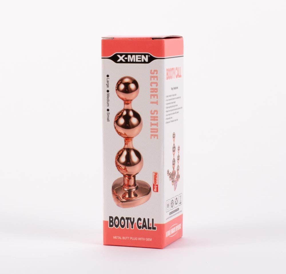 Korek analny Secret Shine Booty Call 13cm X-MEN — zdjęcie 4