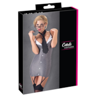 Kostium sekretarki w paseczki L Cottelli Costumes