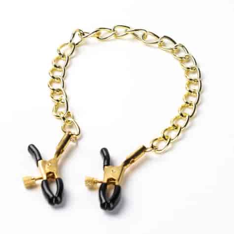 Zaciski Na Sutki Łańcuszek Złoty