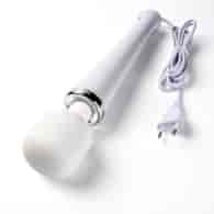 Masażer Kulowy Magiczna Różdżka Zasilany Prądem Biały