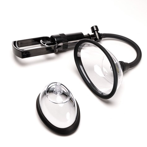 Pompka Do Stymulacji Waginy Z Dwoma Wymiennymi Kloszami