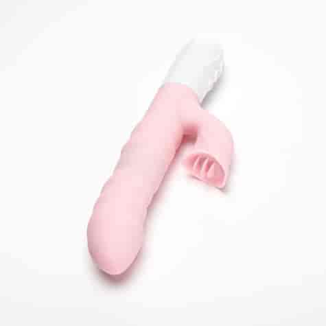 Wibrator Silikonowy Typ Króliczek Ładowany Usb Różowy