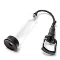 Pompka Próżniowa Do Powiększania Penisa  Z Tłokiem Duża Przezroczysta