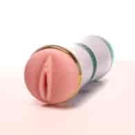 Masturbator Dwustronny Wagina Usta Cyberskóra Biały