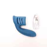 Pierścień Wibrujący Ładowany Usb Niebieski