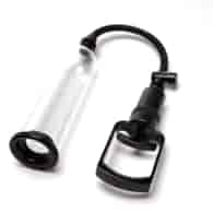 Pompka Próżniowa Do Powiększania Penisa Z Tłokiem Klasyczna Trzy Uszczelki Przezroczysta