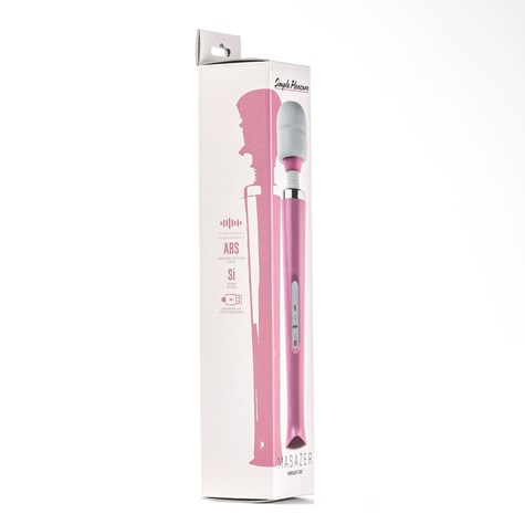 Masażer Kulowy Magiczna Różdżka Ładowany Usb Różowy