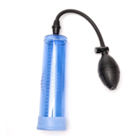 Pompka Próżniowa Do Powiększania Penisa Z Gruszką Duża Niebieska