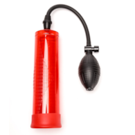 Pompka Próżniowa Do Powiększania Penisa Z Gruszką Duża Czerwona