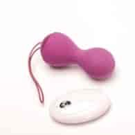 Kulki Wibrujące Sterowane Zdalnie Ładowane Usb Fioletowe