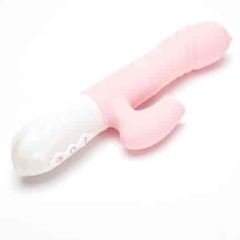 Wibrator Silikonowy Typ Króliczek Ładowany Usb Różowy